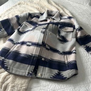 Western shacket oversized